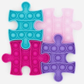 Puzzle Push Poppers Fidget Toy &ndash; Styles May Vary,