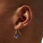 Rainbow Anodized Dice 1&quot; Drop Earrings,