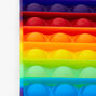 Medium Pop 8&#39;&#39; Rectangle Fidget Toy - Rainbow,