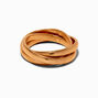 Bracelet fin bangle enrouleur cha&icirc;ne serpent couleur dor&eacute;e,