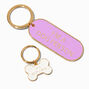 Dog Person Keychain &amp; Pet Tag Set,