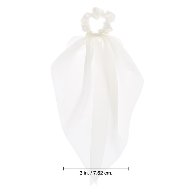Petit chouchou foulard - Blanc,