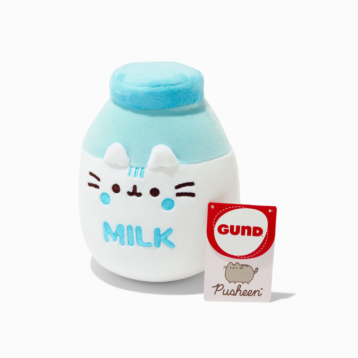 Pusheen&reg; Claire&#39;s Exclusive 6&#39;&#39; Blue Milk Jug Soft Toy,