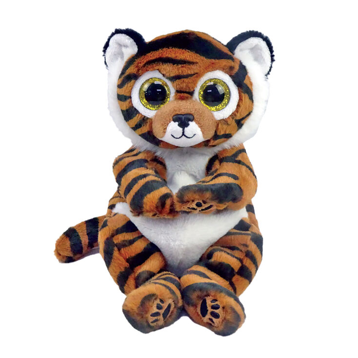 Ty&reg; Beanie Babies Clawdia the Tiger Plush Toy,