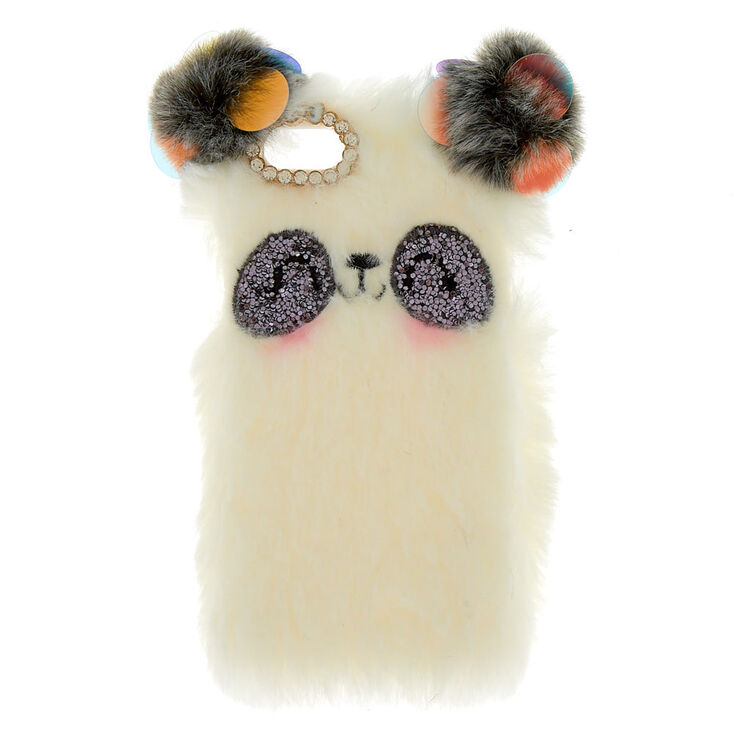 Furry Panda Phone Case - Fits iPhone 5/5S/SE,