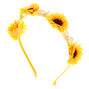 Summer Sunflower Headband - Yellow,