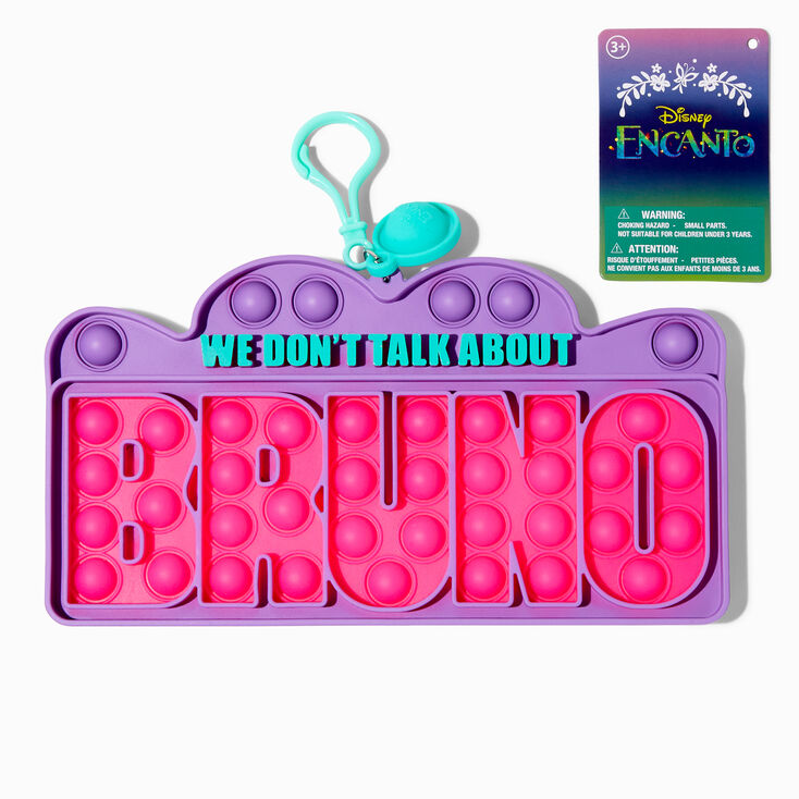 Disney Encanto Bruno Popper Fidget Toy Keychain,