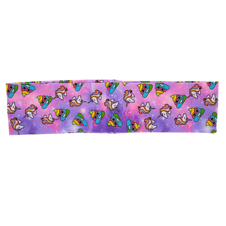 Rainbow Poop &amp; Unicorn Headband,