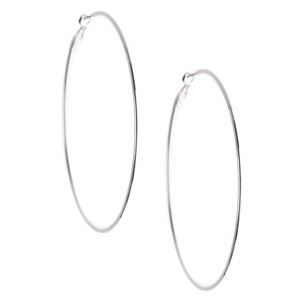 fake hoop earrings claire's