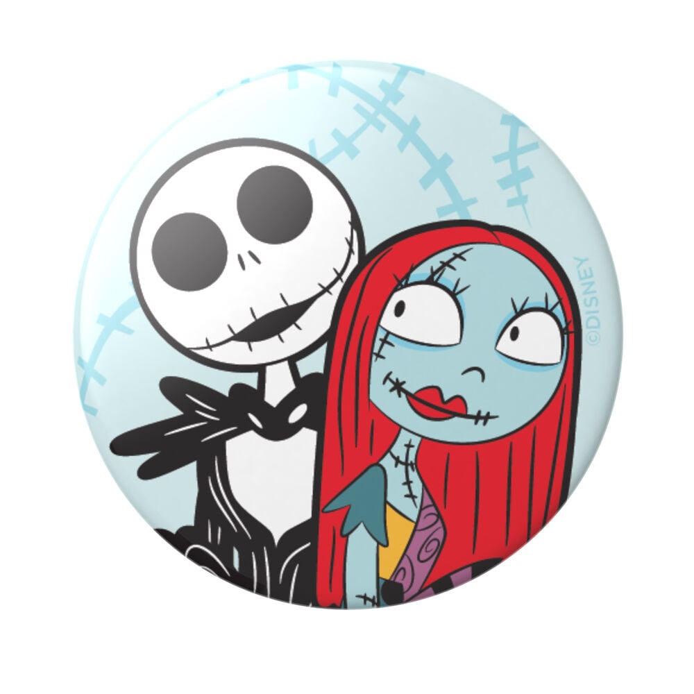 PopSockets Swappable PopGrip - Jack and Sally,