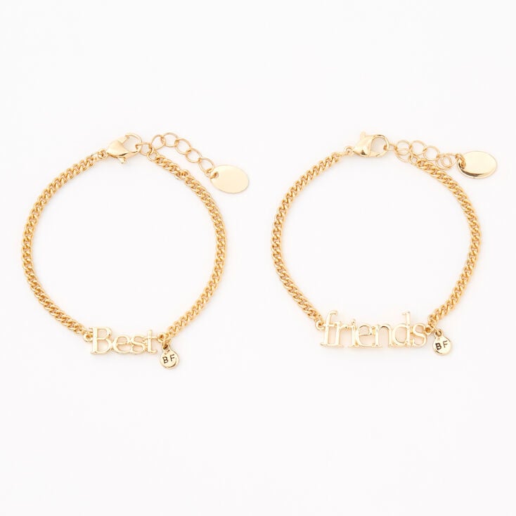 Gold Chain Friendship Bracelets - 2 Pack,