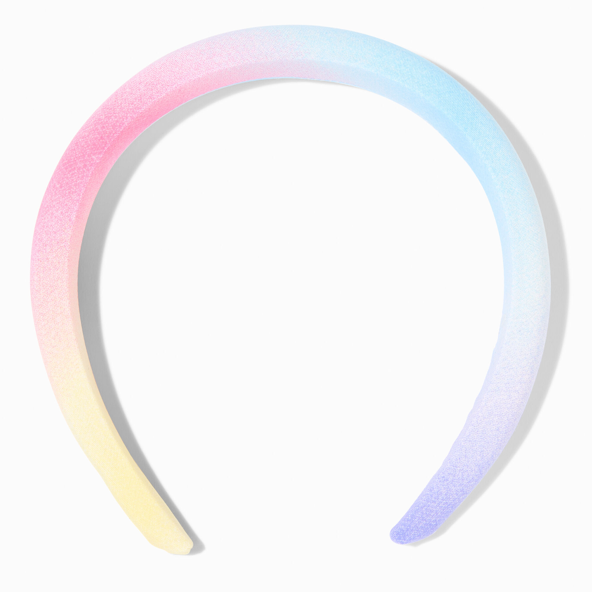 Pastel Ombre Textured Fabric Covered Headband,