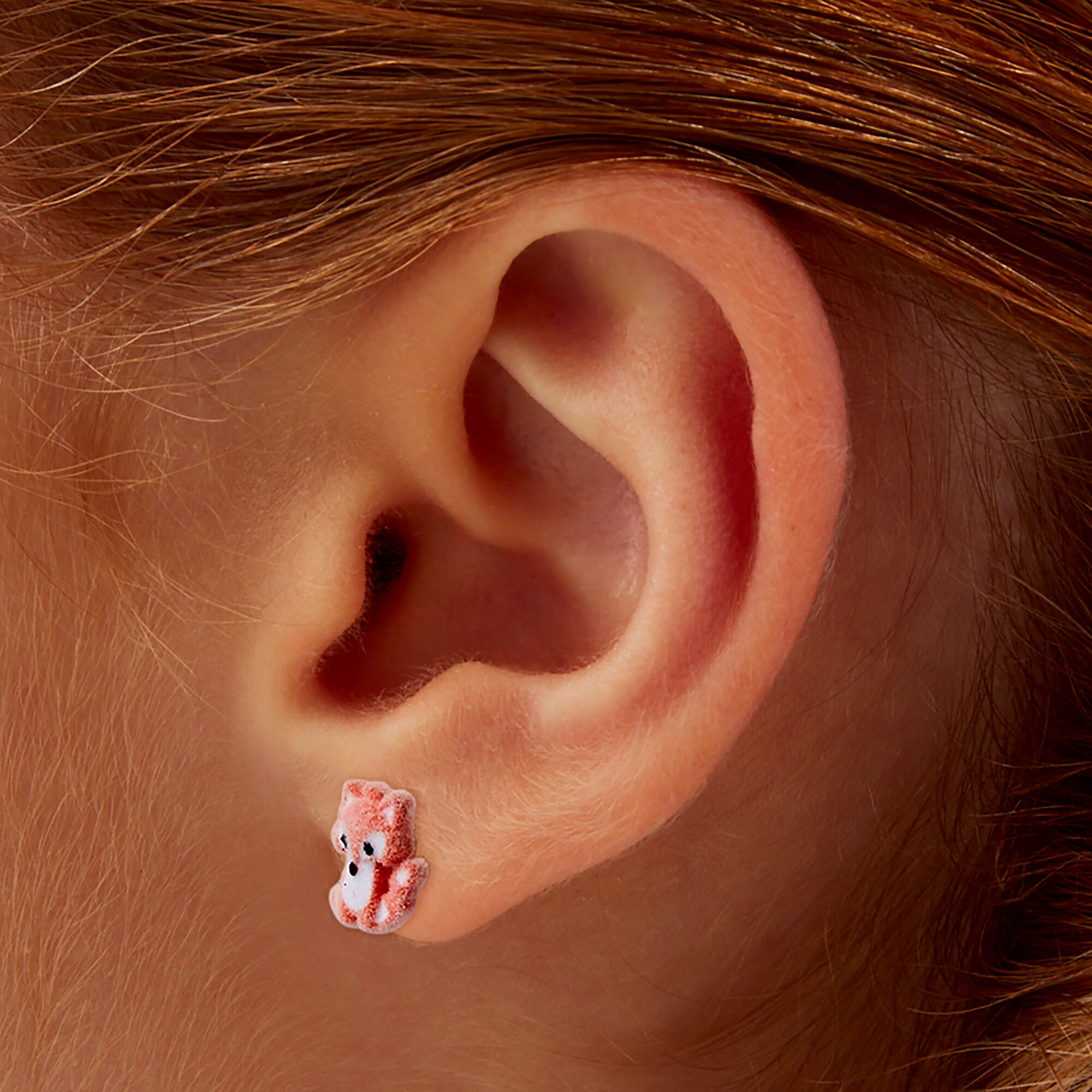 Clous d’oreilles renard duveteux,
