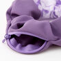 Tie Dye Zip Pocket Hair Scrunchie - Purple,