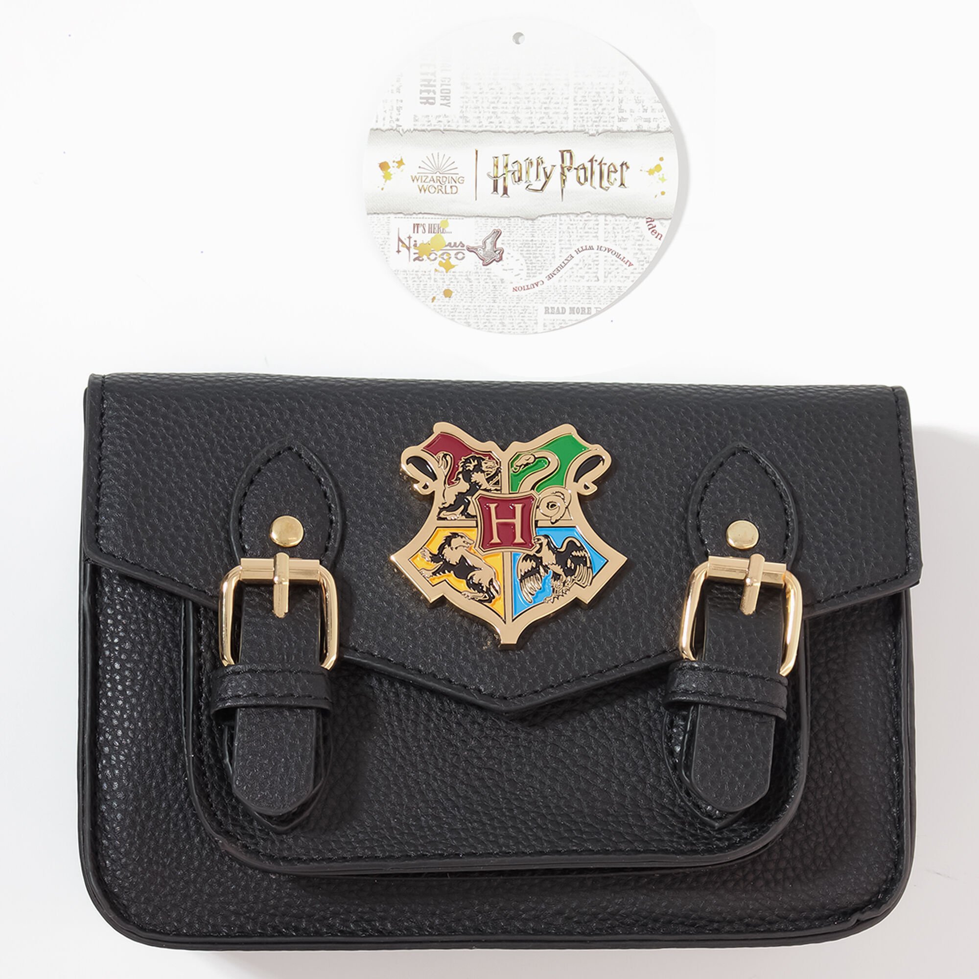 Harry Potter™ Black Satchel Crossbody Bag
