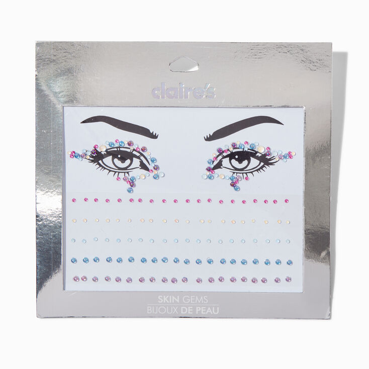 Pastel Body Jewels &amp; Gem Liner Set- 100 Pack,