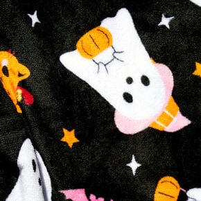 Halloween Icons Hoodie Blanket,