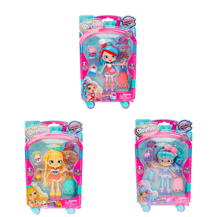 Shopkins Shoppies Macy Macaron World Vacation Doll Styles May