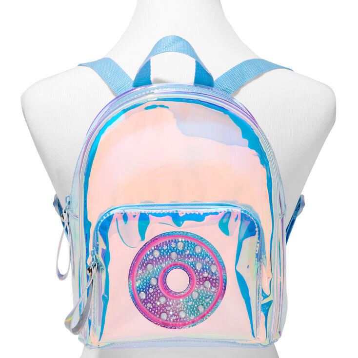 Holographic Initial Mini Backpack - O,
