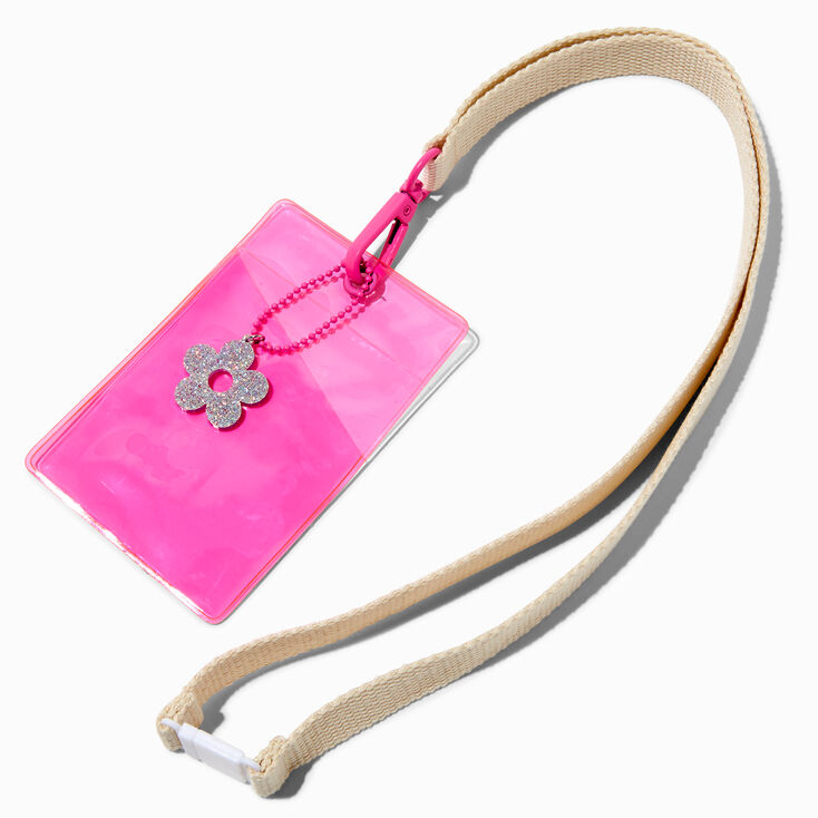 DIY Pink &amp; Ivory Lanyard,