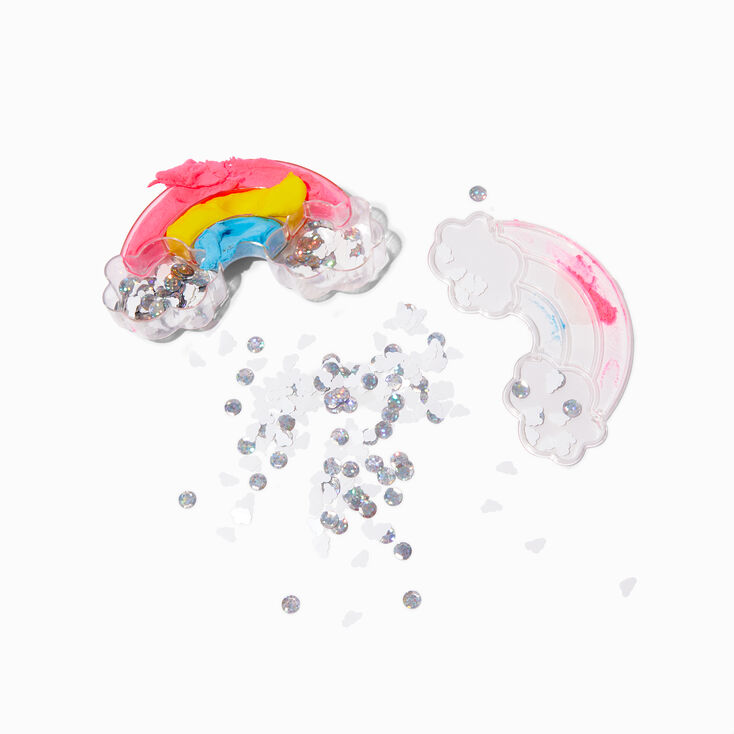 Rainbow Shaker Claire&#39;s Exclusive Putty Pot,