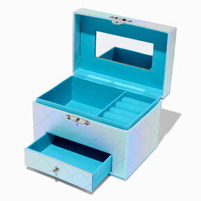 Claire&#39;s Club Starry Quilted Jewelry Box,