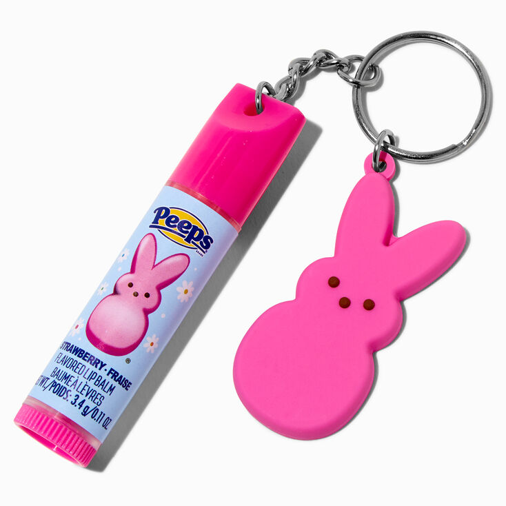 Peeps&reg; Claire&#39;s Exclusive Flavored Lip Balm Keychain,