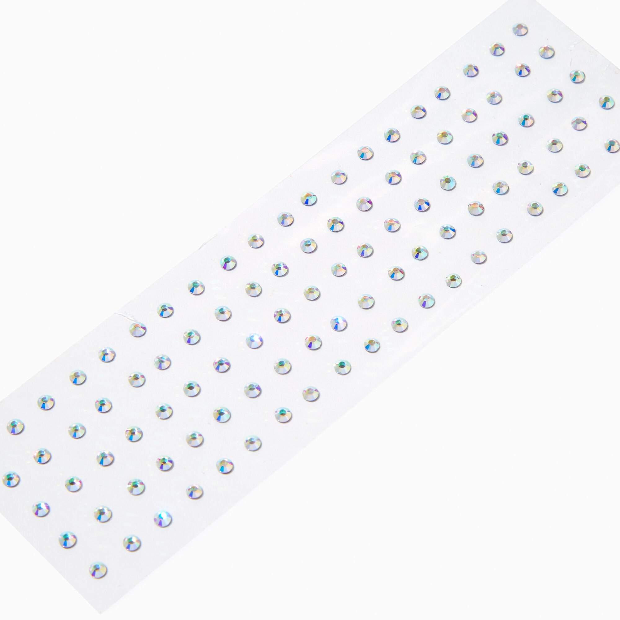 Iridescent Crystal Body Jewels - 100 Pack,