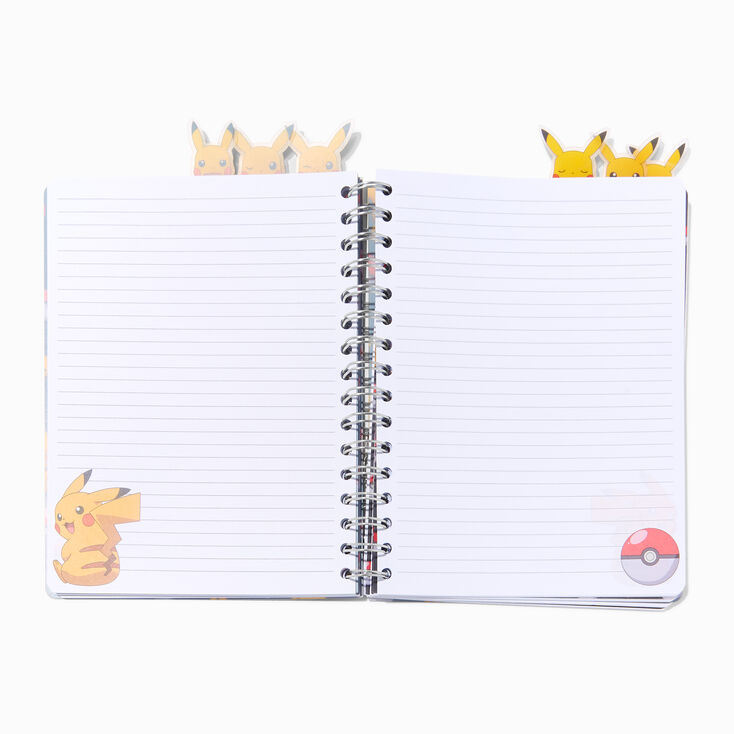 Pokemon Hard Cover Spiral Notebooks Pikachu