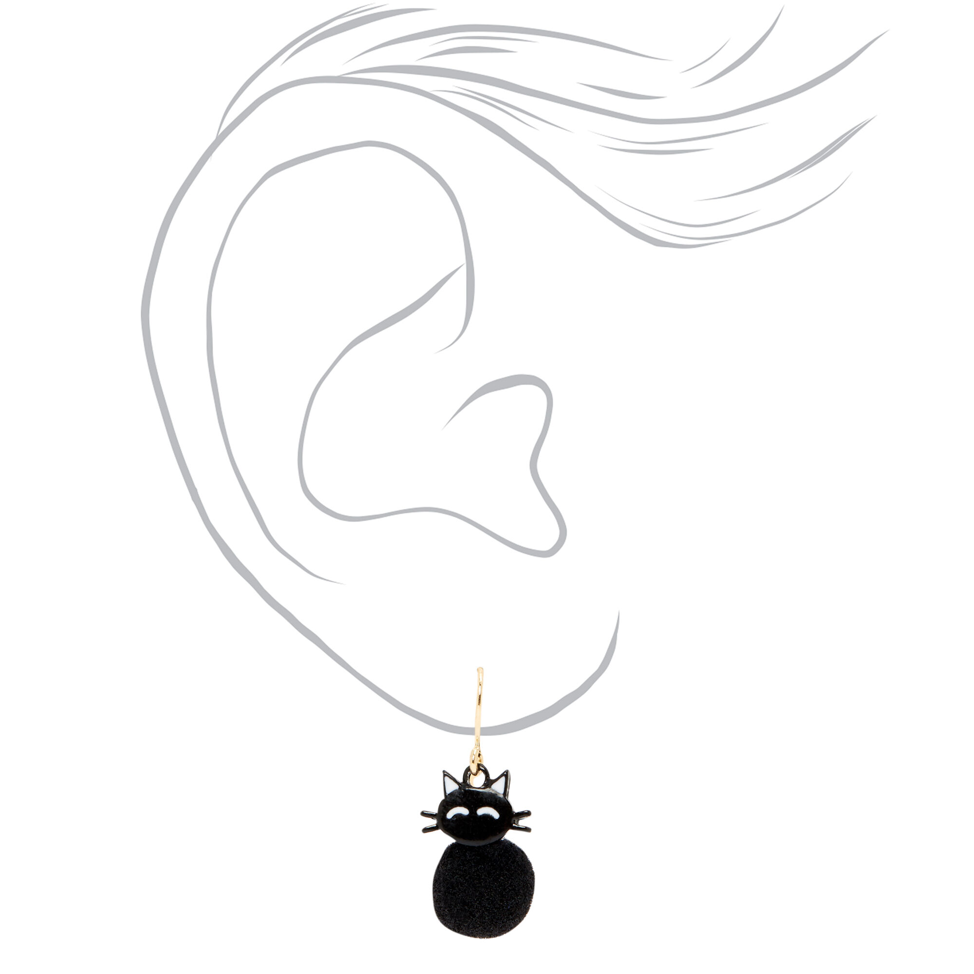 Cats Mixed Earrings Set - 3 Pack