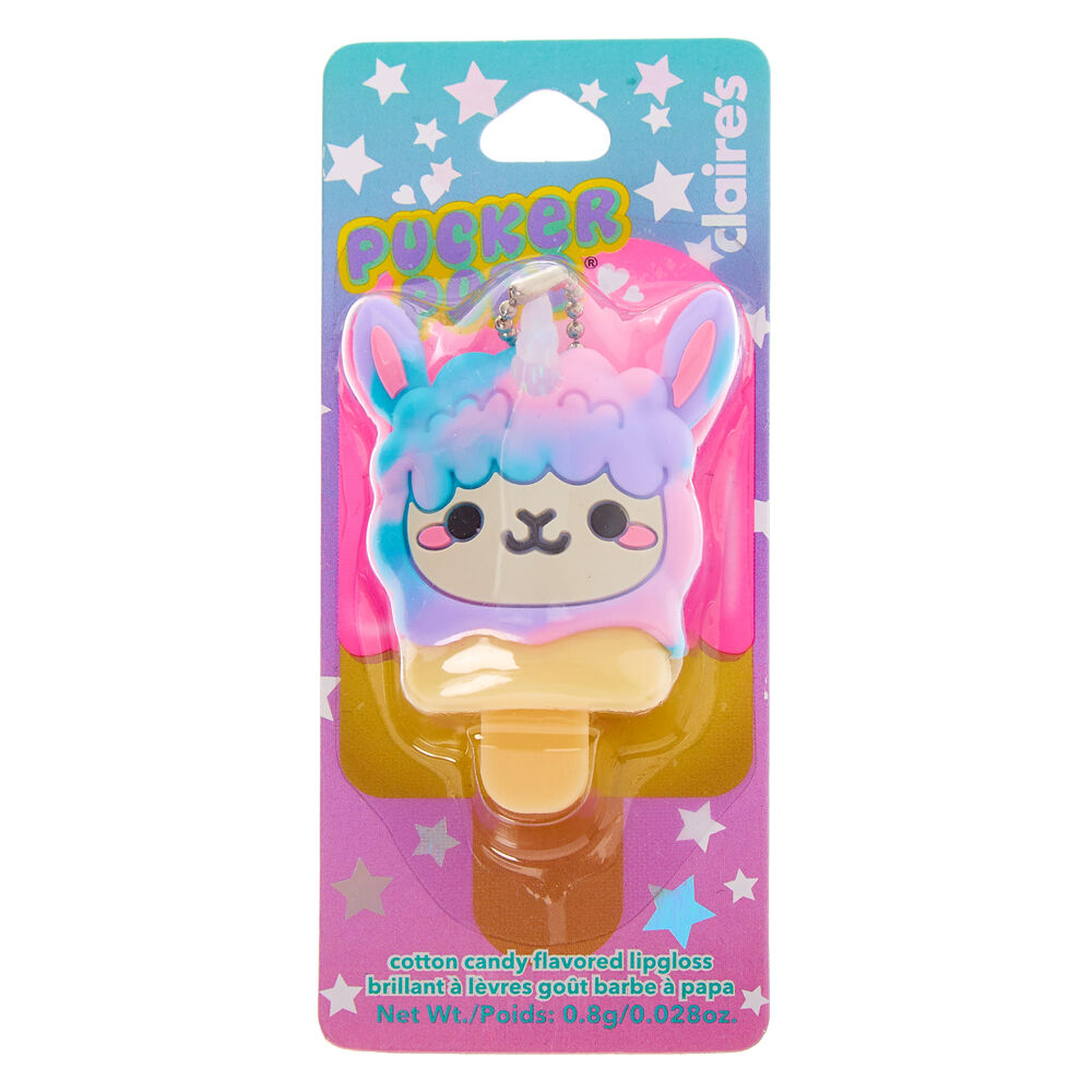 Pucker Pops® LaLa The Llamacorn Lip Gloss - Cotton Candy,