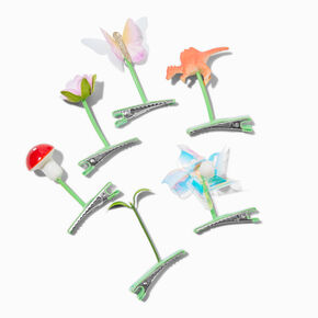 Fairy Garden Sprout Hair Clips - 6 Pack,