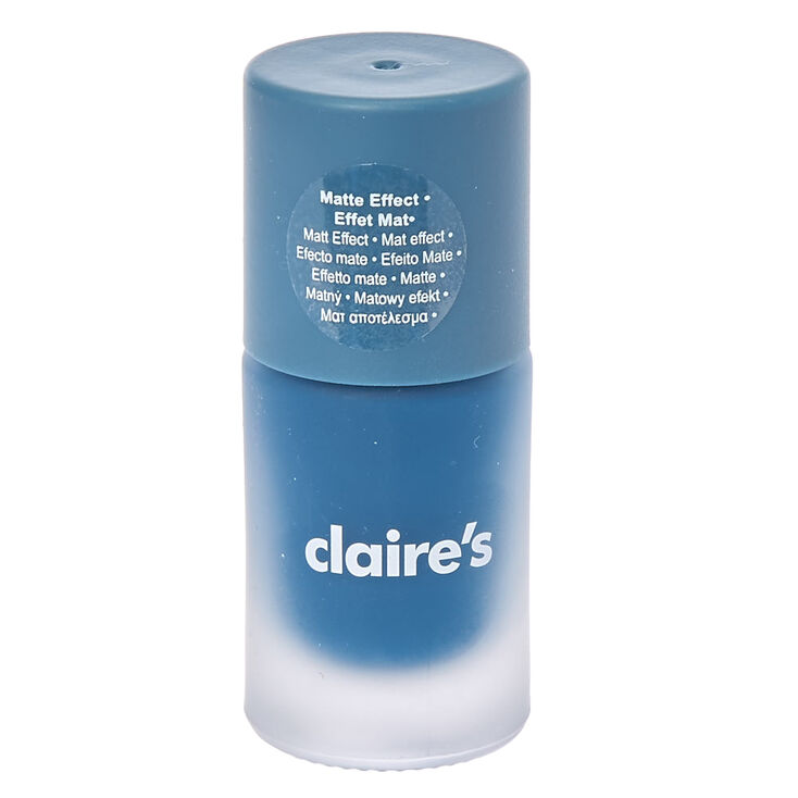 Teal Matte Nail Polish,