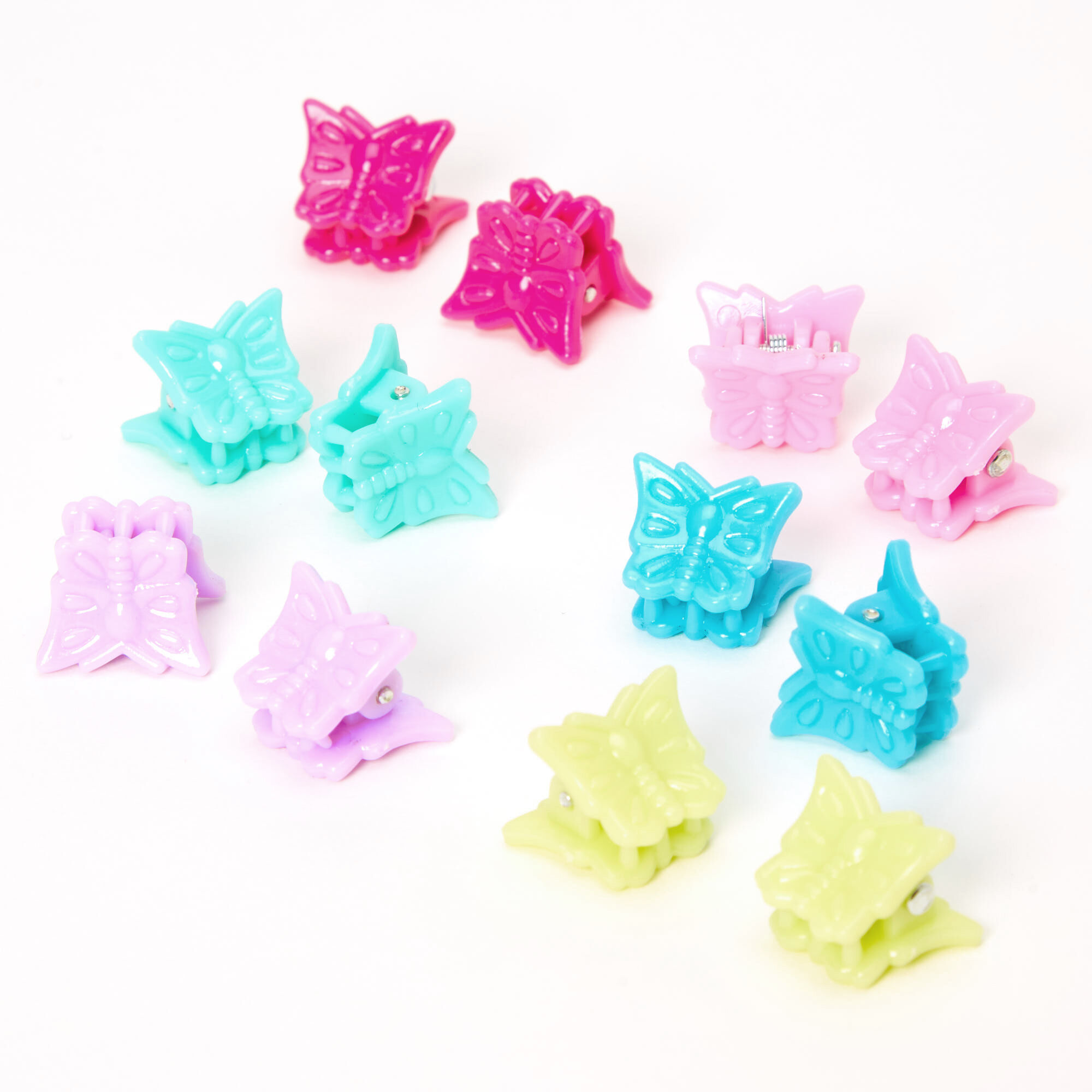 butterfly hair grips