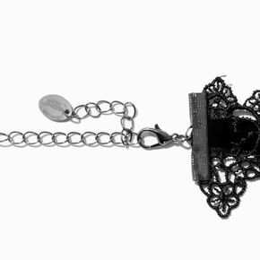 Black Velvet Cross Choker Necklace,