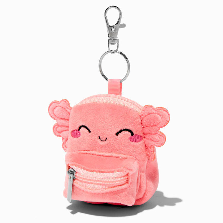 Axolotl Mini Backpack Keyring,