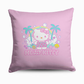 Hello Kitty&reg; Palm Tree Printed Throw Pillow &#40;ds&#41;,