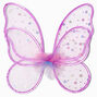 Claire&#39;s Club Holographic Purple 3 Tier Wings,