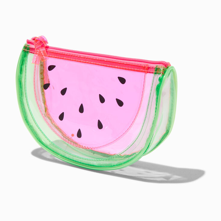 Watermelon Transparent Makeup Bag,