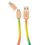 2-in-1 Light Up Rainbow USB Cord,