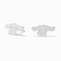 Sterling Silver Hello Kitty&reg; and Friends Cinnamoroll&reg; Enamel Stud Earrings,