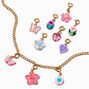 Claire&#39;s Club Make-It-Yourself Flower Charm Necklace Kit,