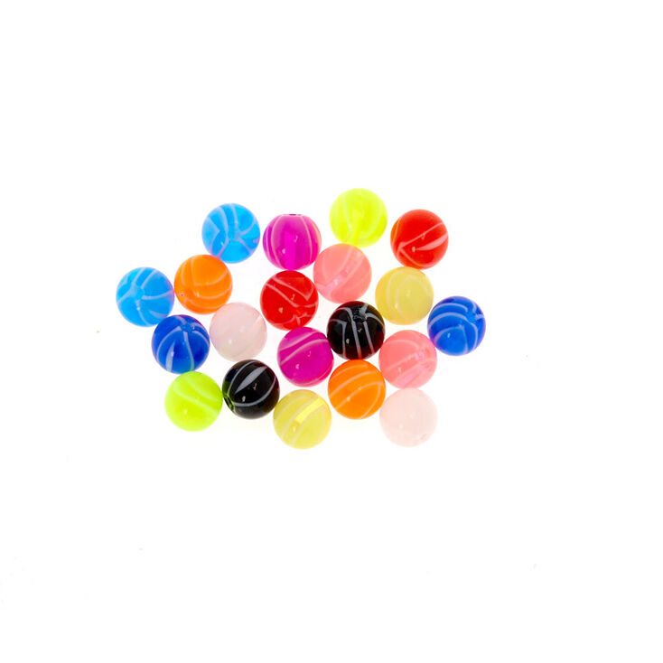 Claire's Boules de rechange tourbillon variées