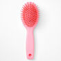 Claire&#39;s Club Princess Bling Mini Paddle Hair Brush - Pink,