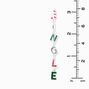 Jingle Bells 3&quot; Linear Drop Earrings,