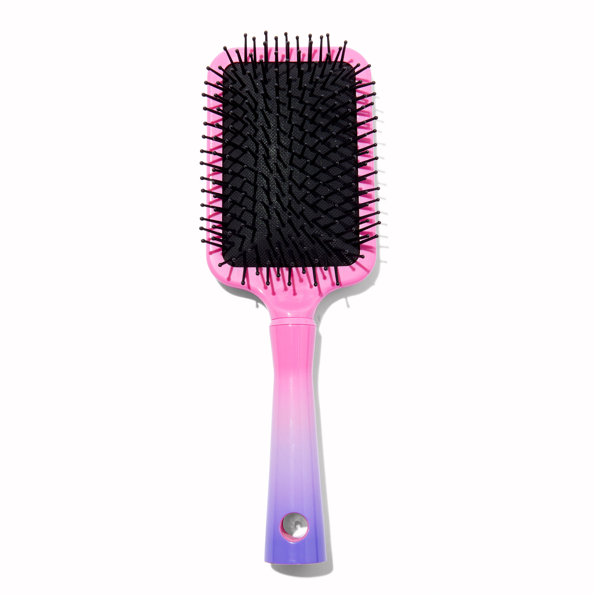 Pink & Purple Ombré Star Paddle Hair Brush,