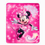 Disney Minnie Mouse Oversized Silk Touch Sherpa Throw Blanket,