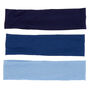 Ocean Tone Headwraps - Blue, 3 Pack,