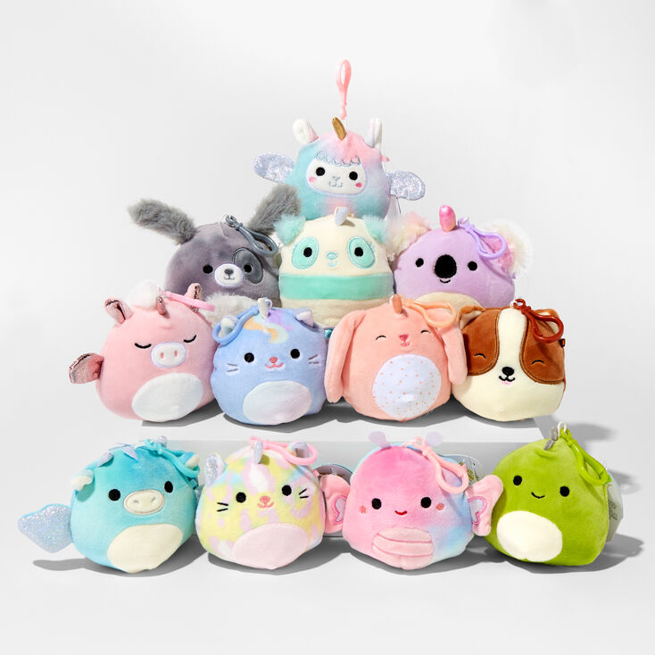 Squishmallows&trade; 3.5&quot; Assorted Plush Toy Keychain - Styles May Vary,