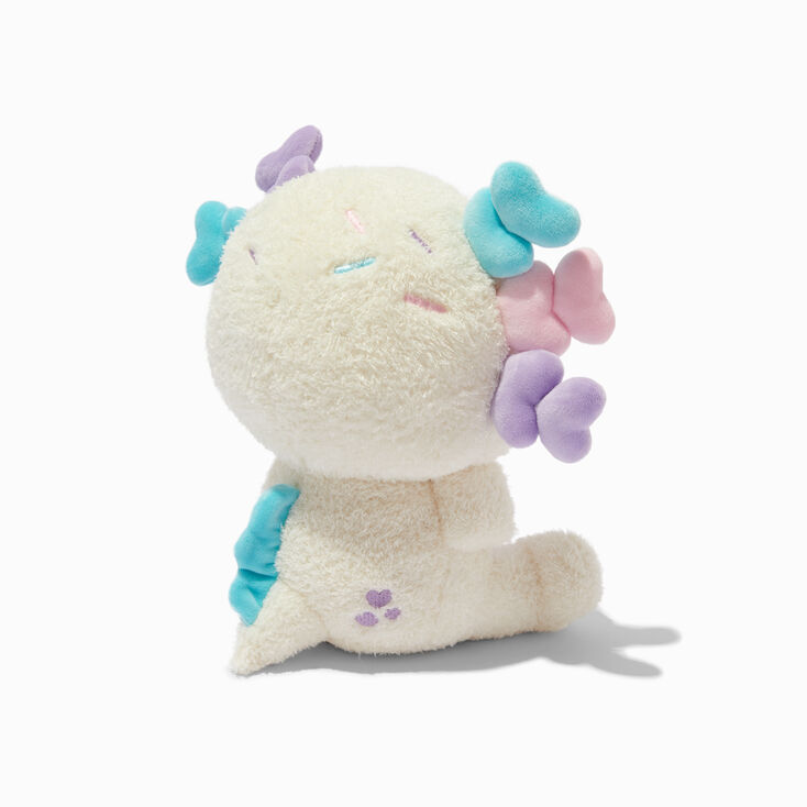 &#35;Plush Goals by Cuddle Barn&reg; Claire&#39;s Exclusive 10&#39;&#39; Pastel Sprinkle Axolotl Soft Toy,